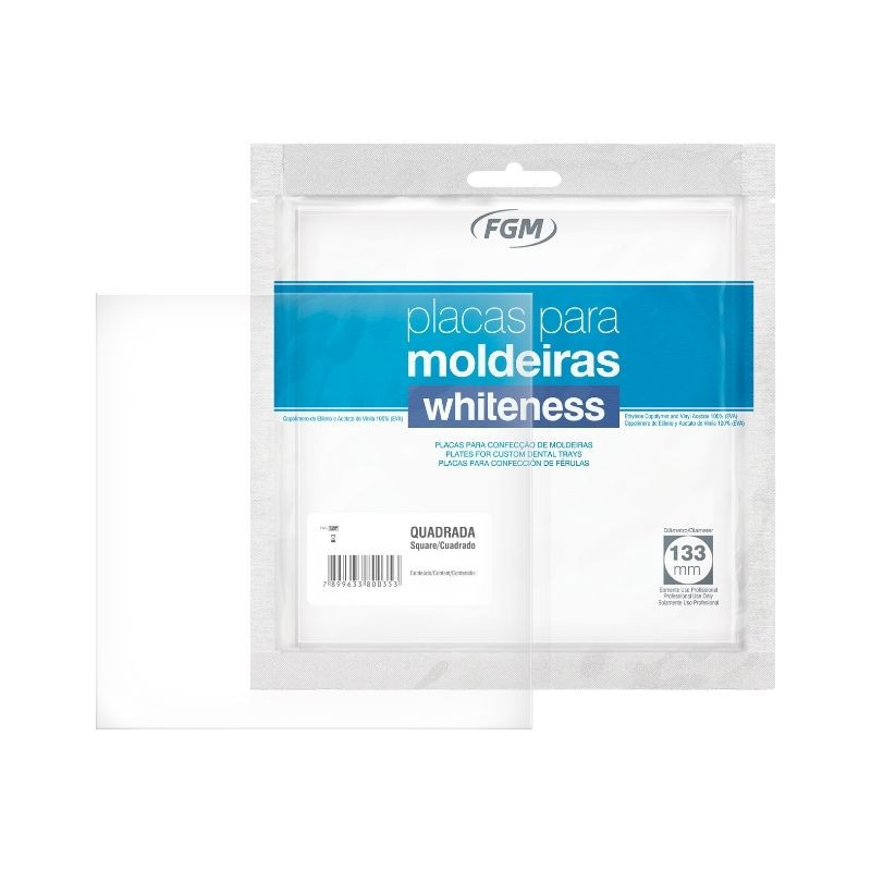 Placa de silicone quadrada 1,0mm para moldeira pacote com 5un
