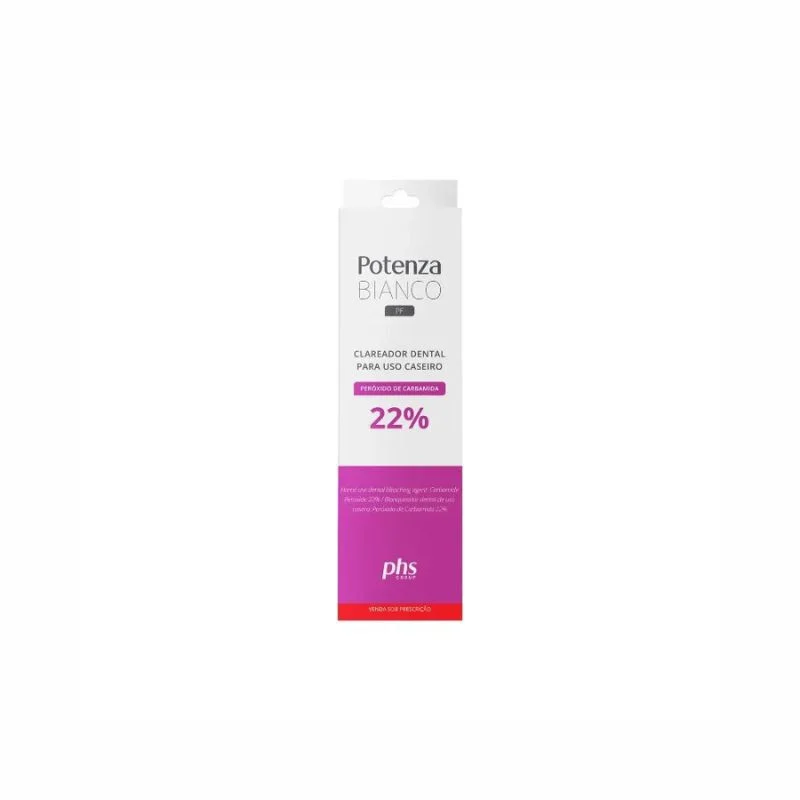 Clareador a base de peroxido de carbamida PF 22% seringa avulsa de 3g + ponteiras