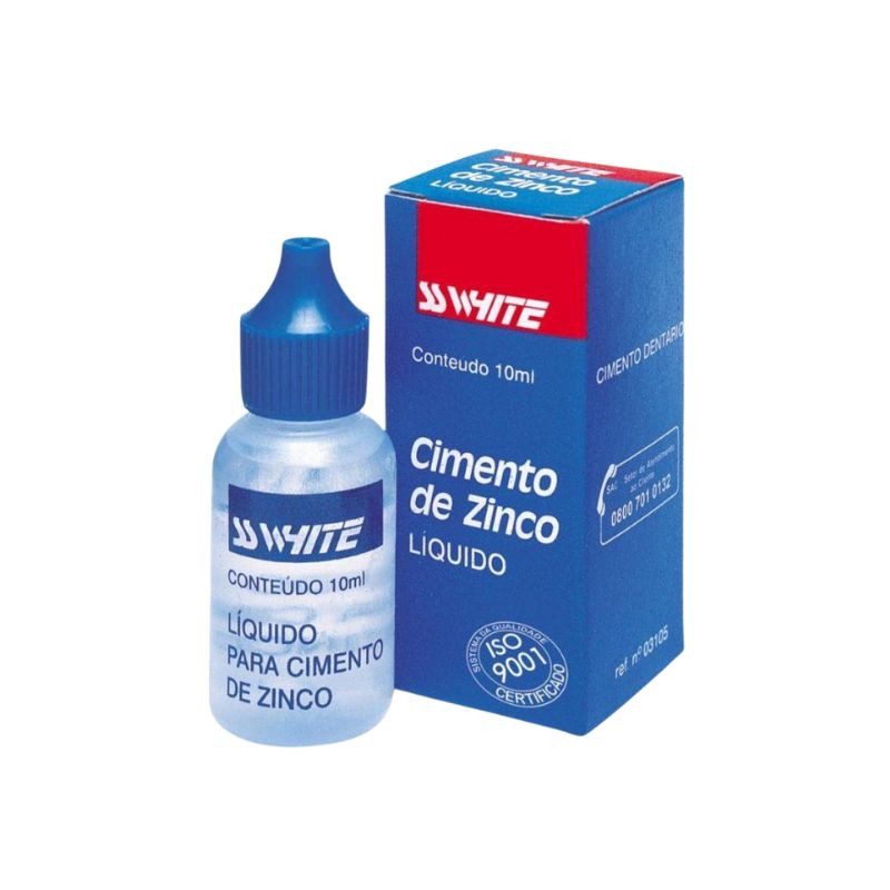Cimento fosfato de zinco líquido 10ml