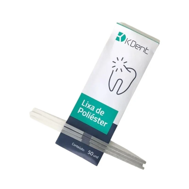 Tira/lixa de poliéster envelope com 50un 10 x 120 x 0,05mm