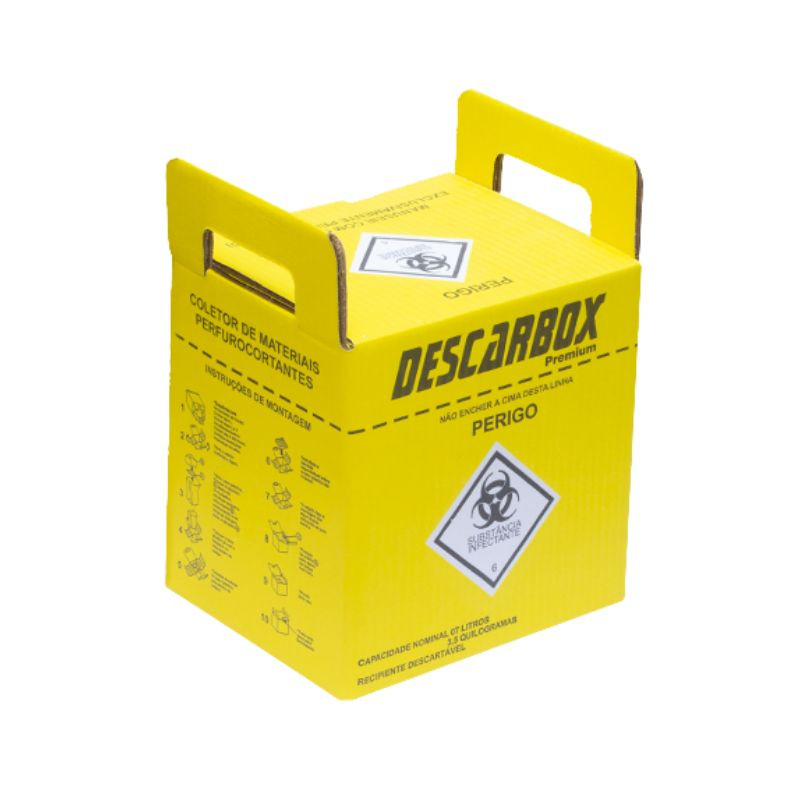 Coletor de material perfurocortante 1,5L PREMIUM