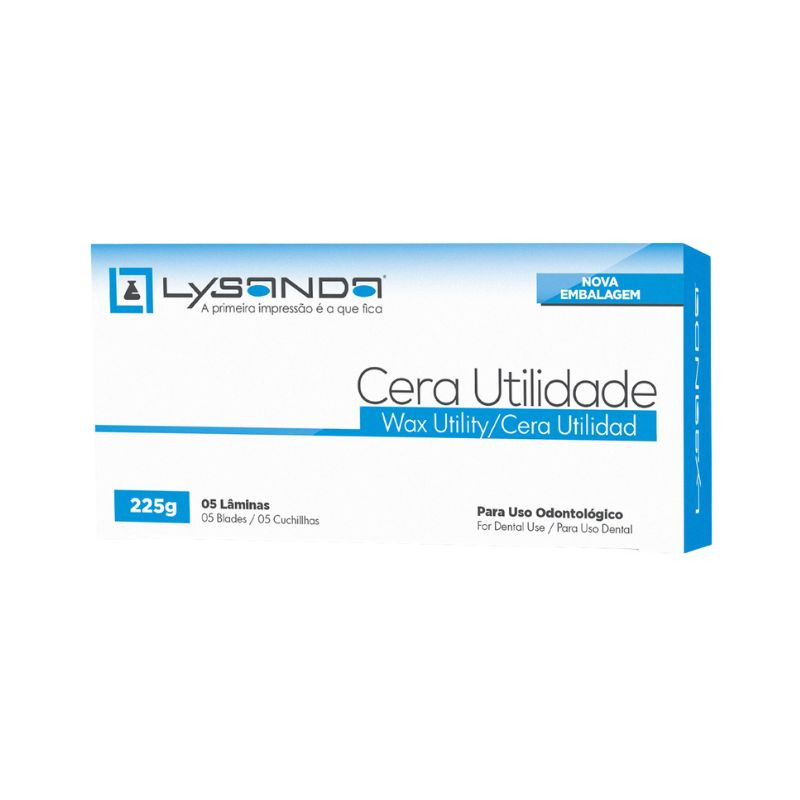 Cera utilidade - 5 lâminas 225g