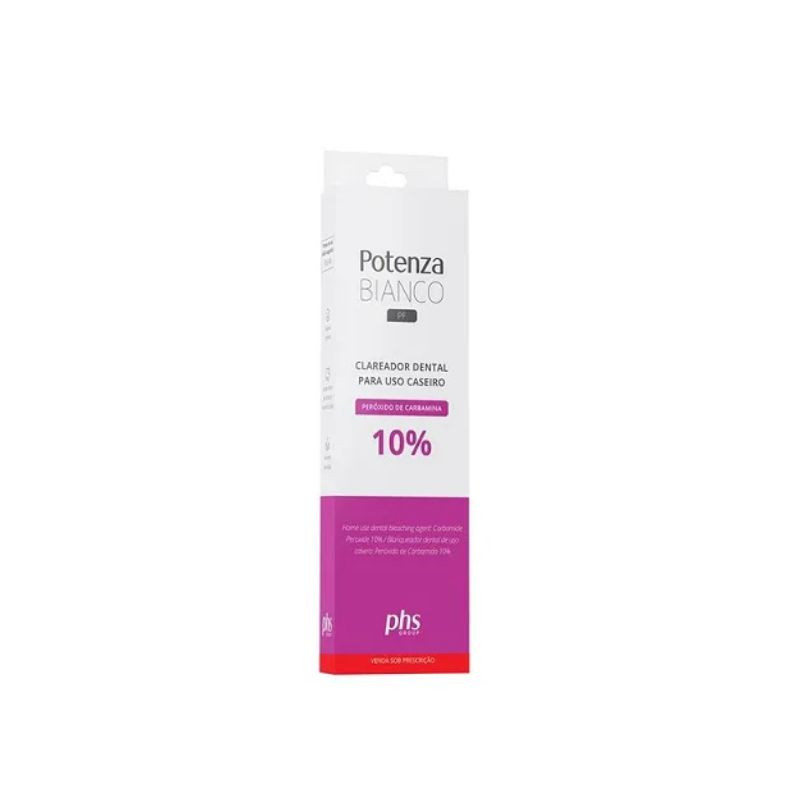 Clareador a base de peroxido de carbamida PF 10% seringa avulsa de 3g + ponteiras