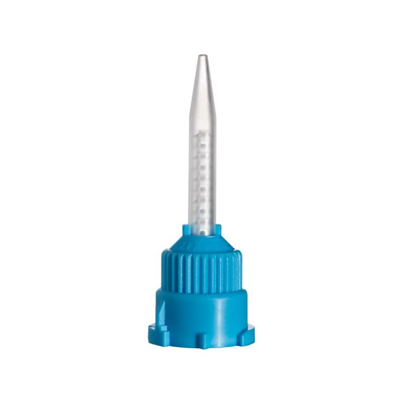 Ponta misturadora azul clara 1:1/2:1 3,2mm T-Mixer para resina bisacrílica pct 10un (Structur 2 e 3 Voco/Primma art FGM)