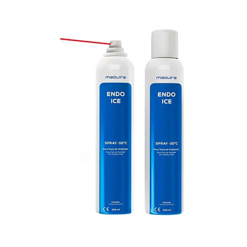 Spray para teste de vitalidade pulpar resfriamento de -50 ºC com 200ml