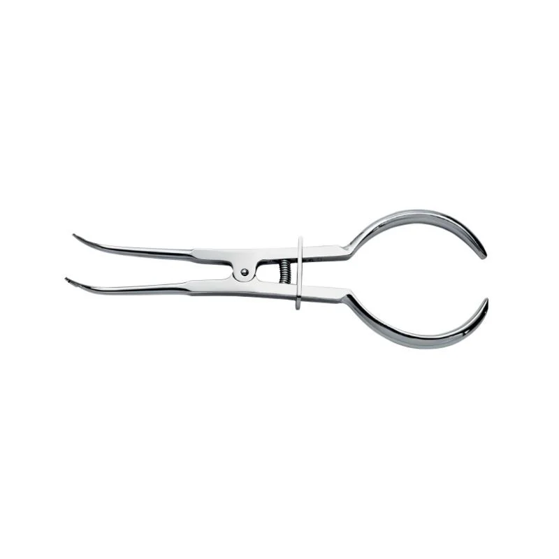 Pinca porta grampo Palmer com serrilha ref 153-3