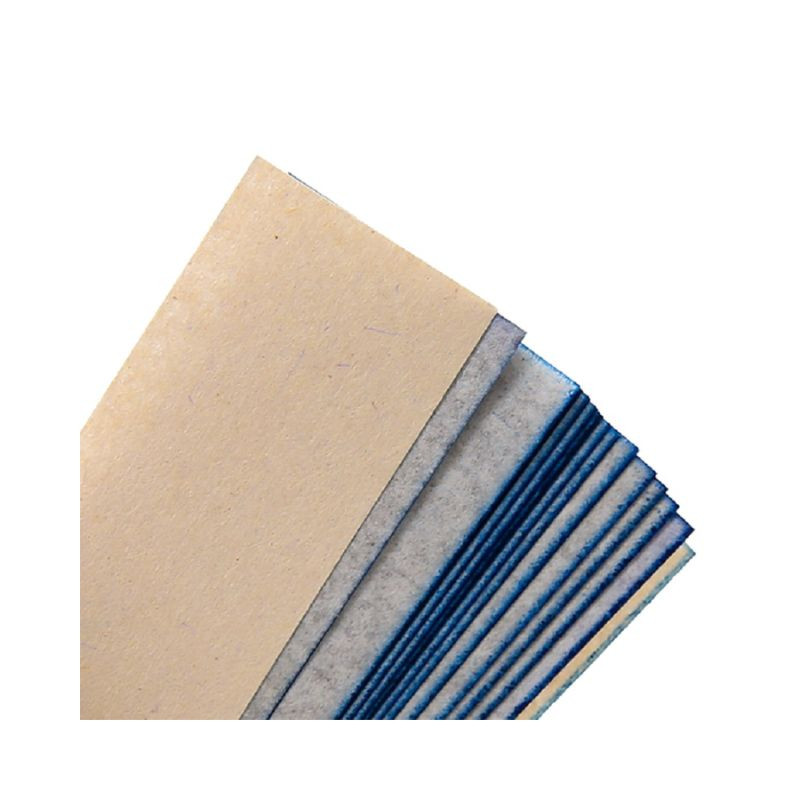 Papel carbono oclusal azul 100 micra com 12 folhas