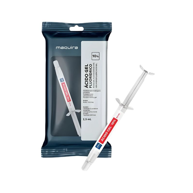 Ácido fluorídrico condicionador de porcelana 10% 2,5ml