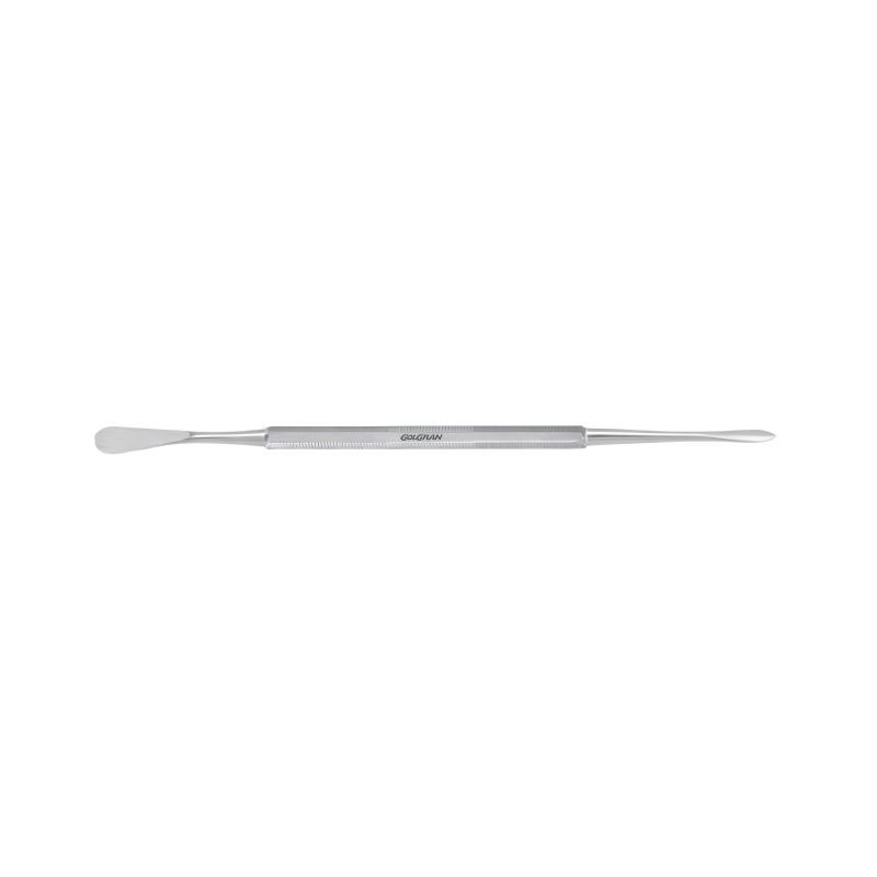 Espátula aço inox dupla 7 ref 96-2(cera)