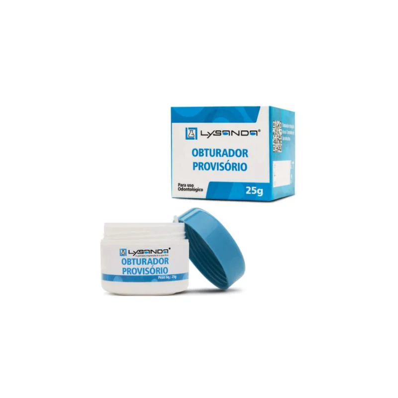 Cimento obturador provisório pote com 25g