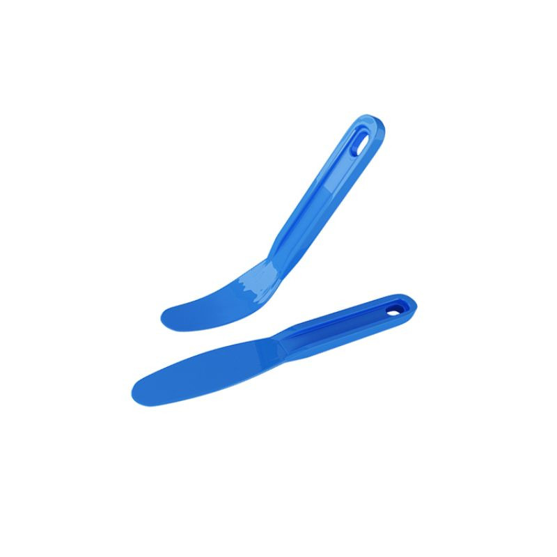 Espátula para gesso e alginato plástica cor azul