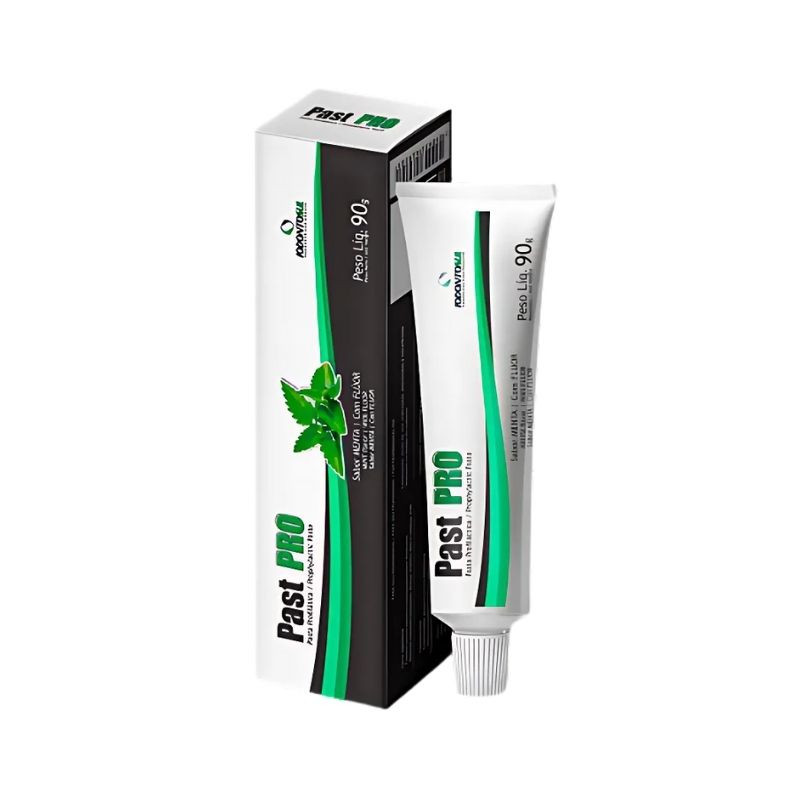 Pasta profilatica sabor menta com fluor sem oleo tubo com 90g