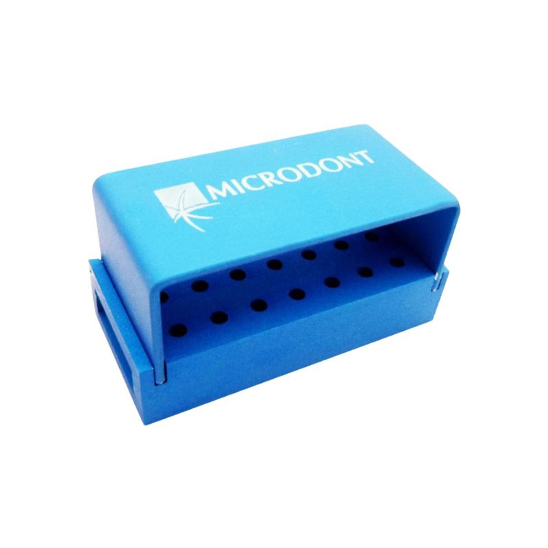 Broqueiro 21 furos em aluminio misto 04 CA / 17 FG cor azul