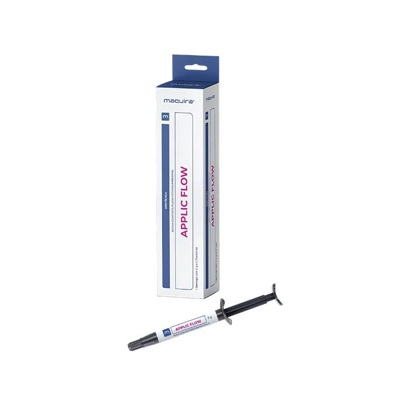 Resina composta fotopolimerizavel microhibrida fluida cor A3 seringa com 2g